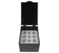 IWOWHERO Boîte à Remède Acrylique 6 Compartiments Protection la Lumière et Anti-chute, Organisateur Portable pour Voyage et Usage Hospitalier