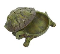 IWOWHERO Boîte Clé Tortue Décorative Jardin Résine Cache Clé Extérieur Discret et Pratique Rangement Polyvalent et Petits Objets Spacieux pour Accès Facile et Sécurité