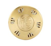 IWOWHERO Boîte de Moxibustion Cuivre Épaisse Portable Outil de Thérapie pour Personnes Âgées et Femmes Utilisable Au Quotidien pour Hanches et Ventre Cadeau Santé Anti-fumée