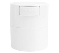 IWOWHERO Boîte de Rangement Colle à Cils Blanche Mat Élégante Pot Scellé pour Extensions de Cils Capacité Pots Conserve la Colle Longtemps Portable pour Usage Voyage et Salon