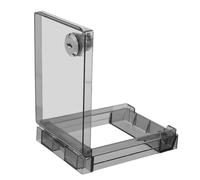 IWOWHERO Boîtier d'Interrupteur Étanche Type 86 Noir Protection Extérieure Verrouillable en ABS Haute Résistance Boîtier Compact pour Interrupteur de Climatiseur Commande Autobloquante