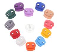 IWOWHERO Boutons à Ressort Ovales En Plastique Et Métal 20x17 Mm Pour Diy, 25 Pièces, Fermeture à Ressort, Accessoires Pour Paquet, Ceintures, Randonnée, Camping Et Survie