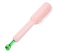 IWOWHERO Brosse à cheveux peigne cuir chevelu hair charms hair toppers scalp massager abdos rose