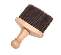 IWOWHERO Brosse à Cou Douce à Poils Souples avec Manche Bois Ergonomique pour Coiffure et Nettoyage de Cheveux Homme Brosse Multi-usage pour Salon et Usage Domestique
