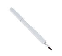 IWOWHERO Brosse à Lèvres Rétractable Fibres Nylon Avec Tube Métal Pinceau De Maquillage Portable Pour Application Précise Des Rouges à Lèvres