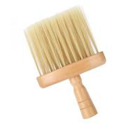IWOWHERO Brosse Coiffure à Manche Bois Légère et Balayette Coupe Cheveux pour Salon et Usage Personnel Dépoussiérant Nuque Poils Souples pour Balayage Rapide