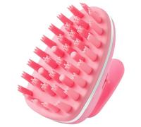 IWOWHERO Brosse de Massage Électrique pour Cuir Chevelu Silicone Étanche Mode 3 Niveaux Stimulation Circulation Sanguine Soin Antipelliculaire 1 Pièce Rose Usage Bain
