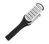 IWOWHERO Brosse Lissante à Poils de Sanglier pour Cheveux Outil Coiffant Ergonomique pour Femmes Lissage Naturel et Brillant Noir et Blanc