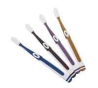 IWOWHERO Brosses à Dents Silicone Souple pour Adultes Lot de Têtes de Rechange Colorées Poils Flexibles pour Nettoyage Doux des Dents et Gencives Sensibles