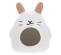 IWOWHERO Cabane en Céramique pour Hamster, Maison de Refroidissement, Blanc | Cachette Décorative pour Petits Animaux, Assure un Sommeil Calme, Convient aux Hamsters Repos