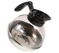 IWOWHERO Carafe à Café Acier Inoxydable avec Poignée Confortable Compatible Plaques à Induction Pot de Remplacement Portable pour Bureau et Voyage Capacité Généreuse pour Plusieurs Tasses