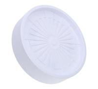 IWOWHERO Chariot à roulettes pour Pots de Fleurs 20 Cm Intérieur, Support Mobile en Plastique Blanc, Déménageur de Plantes Lourdes avec 4 roulettes Pivotantes à 360°, Plateau Étanche