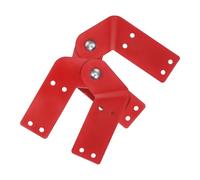 IWOWHERO Charnières D’Échelle de Grenier en Acier Galvanisé Kit 2 Pièces Fixation pour Échelles Télescopiques Simples et Doubles Pièce de Remplacement pour Échelles de Chantier et Usage