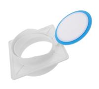 IWOWHERO Clapet Anti-retour Plastique Pour Conduit De Cheminée Et Compresseur Air Installation Ferme Et Réutilisable Valve Silencieuse Pour Système Échappement Et Ventilation