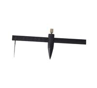 IWOWHERO compas à graver Compas de découpe en céramique Règle de découpe en terre cuite coupeur de cercle de cloison sèche drawing compass outil de poterie coupe compas en tissu boussole