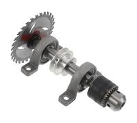 IWOWHERO Composant D'axe pour Scie à Table en Acier Argenté, Accessoires pour Machine à Percer et Travail du Bois, Remplacement Facile et Application Polyvalente