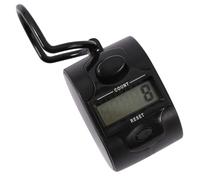 IWOWHERO Compte Rangs pour Tricot Électronique 2pcs avec Anneau Doigt, Compteur Manuel Numérique en Plastique Facile à Utiliser et Portable pour Sport Couleur Aléatoire