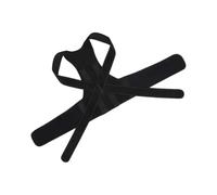 IWOWHERO Correcteur de Posture Dorsal Réglable Noir Taille M Corset Lombaire Réutilisable pour Adultes Maintien du Dos et Redressement des Épaules pour Usage Quotidien