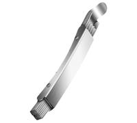 IWOWHERO Coupe-échalotes en Acier Inoxydable Double Tête Améliorée, Outil Cuisine Multifonctionnel pour Trancher Délicatement Oignons et Légumes Cuisine
