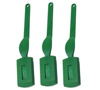 IWOWHERO Coupe-pâte Arc en Acier Carbone Vert 3 Pièces Design Monobloc Haute Résistance pour Boulangerie et Pâtisserie Professionnelle
