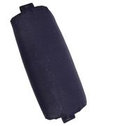 IWOWHERO Coussin Appui-tête Fauteuil Relax Bleu Foncé avec Sangle Élastique Oreiller Repose Tête Ergonomique pour Chaise Longue Support Tête et Cou Confortable Compatible Chaises de Jardin