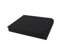 IWOWHERO Coussin D’Isolation Acoustique en Mousse Haute Densité 10 CM pour Haut-Parleur Coussin Antichoc Noir Accessoire Anti-Vibration pour Audio Domestique et Support Sonore