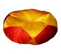 IWOWHERO Coussin de Bol Chantant Bouddhiste en Coton 5 Pouces Tapis Décoratif Coloré en Satin Brodé Accessoire Antidérapant pour Bol Tibétain de Prière et Temple Coussin Sonore