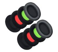IWOWHERO Coussinets D’Oreille de Rechange pour Casque HSCD 4 Paires Coussinets Souples en Tissu Confort Prolongé des Fuites Sonores Adaptés pour Écoute Musicale et Jeux Vidéo