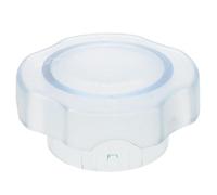 IWOWHERO Couvercle Transparent de Rechange pour Mixeur Accessoire de Récipient à Profil Faible Facile à Installer et Compatible avec Bac Alimentaire pour Petit Mixeur de Cuisine