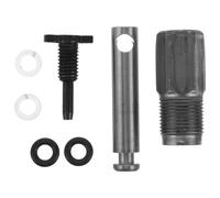 IWOWHERO Crics Cardan Acier pour Pompe à Verticale Joint avec Valve Intégrée et Protection Anti-poussière Adapté Aux Cric Pneumatiques et Manivelles de Levage