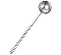 IWOWHERO Cuillère De Service Acier Inoxydable pour Ustensiles De Wok Outil De Cuisine pour Mélanger Et Servir Cuillère De Service