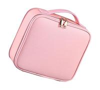 IWOWHERO De Maquillage Grand Format avec Compartiments Réglables Trousse Cosmétique Étanche Et Pratique pour Voyage Et Rangement De Produits De