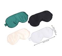 IWOWHERO De Nuit En Double Face Confortable De Sommeil Pour Hommes Et Femmes Couleur Yeux Satin Pour Voyager Et Détendre