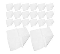 IWOWHERO Disques Carrés Démaquillants Non Tissés Visage 200 Pièces 10×10 CM Disques Nettoyants Doux et Polyvalents Adaptés au Démaquillage Dissolvant Vernis Usage Quotidien et Voyage