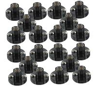 IWOWHERO Douille Pied Lampe 20 Pièces Ampoule Noire Douille D'ampoule Porte-e E10 Support De Lampe s D'es E10 e E12 E12 Remplacement De La De 胶木，合金 Black