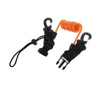IWOWHERO Dragonne de Plongée Antidérapante Corde Élastique avec Clip Rapide pour Caméra Sous- Protection Du Capuchon et Sécurité Renforcée pour Accessoires de Plongée