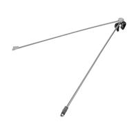 IWOWHERO Écarteur de Drapeau en Acier Inoxydable : Accessoires de mât de Drapeau réglables - Fixation pour Bras de mât de - Support de Anti-enchevêtrement pour Supports de bannières