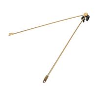 IWOWHERO Écarteur de Drapeau en Acier Inoxydable : Accessoires de mât réglables - Fixation pour Bras de mât - Support de Drapeau Anti-nœuds pour Supports de bannières d'intérieur et