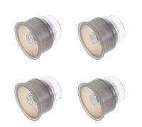 IWOWHERO Embouts Micro- 150 Μm 4 Pièces pour Appareil Microdermabrasion, Accessoire de Remplacement Métallique pour Soin des Yeux, Outil Applicateur Crème Contour Yeux, Usage