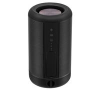 IWOWHERO Enceinte sans Fil Puissante Noire Double Haut-Parleur Caisson de Basses Intégré Enceinte de Table Portable pour Usage Extérieur et Bureau Son Surround Immersif et Basses
