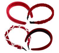 IWOWHERO Ensemble De 4 Bandeaux Polyvalents Pour Le Nouvel An Pour Un Usage Spa Tendance