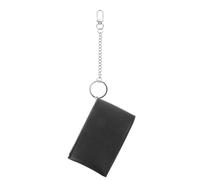IWOWHERO Étui à Rouge à Lèvres Noir avec Miroir Intégré Pochette Fine et Légère de Voyage pour Paquet à Main Organisateur Compact pour Rouges à Lèvres et Gloss, Protection Renforcée,