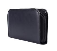 IWOWHERO Étui De Protection Portable En Pu Noir Pour Sang Et Oxygène, Mallette De Transport Compacte Antichoc Résistante à L'eau, Rangement De Matériel Pour Voyage Et Usage Quotidien