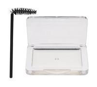 IWOWHERO Eyebrow Styling Soap Transparent With Acrylic Box And Brush Set Natural Brow Setting Gel For Women Easy To Shape And Fix Eyebrows