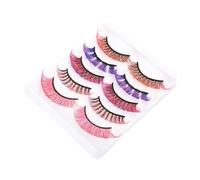 IWOWHERO Faux Élégants Tendance Lot De 5 Paires De Faux À Boucles Russes Mixtes Pour Femmes