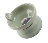 IWOWHERO Filtre à Thé Céramique à Lusure Infuseur Rétro Forme de Cerf Passoire à Résidus pour Thé Kung Fu Décoration Maison Pratique et Facile à Nettoyer