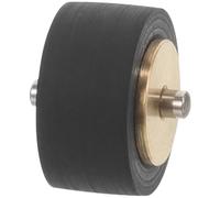 IWOWHERO Galet Presseur pour Enregistreur Audio en Cuivre 13x8x6x2 Mm 2x12 Mm, Pièce de Rechange pour Platine Cassette, Poulie à Roulement Solide pour Réparation D’appareils Audio