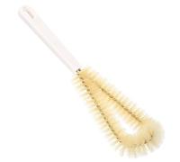 IWOWHERO Goupillon Brosse De Nettoyage Pour Bouteilles Et Tasses à Manche Long, Poils Épais 90 Degrés, Flexible, En Nylon, Cuisine Et Nettoyage De Biberons, Brosse Légère Et Solide, Outil Réutilisable