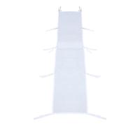 IWOWHERO Gouttière de Drainage Transparente pour Tente 4,5 M X 45 Cm, Canal D’évacuation Renforcé et Large, Accessoires pour Tentes de Marché et Événements en Plein Air