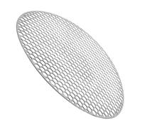 IWOWHERO Grille de Barbecue Ronde en Acier Inoxydable 201 30 CM 20 MM D’Épaisseur Maille Fine pour Cuisson Extérieure et Four Résistante Haute Température Camping et Grillades